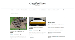 Desktop Screenshot of classifiedtales.com